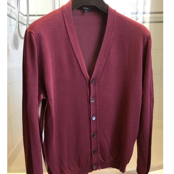Gucci Other - Gucci Burgundy Cardigan Size Large
